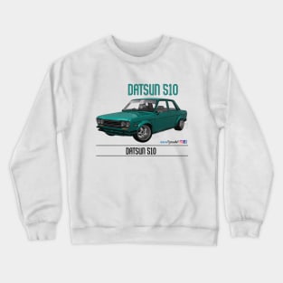 Datsun 510 Aqua Crewneck Sweatshirt